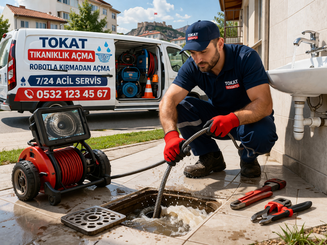 Köksal Egzoz Gider Açma Hizmeti